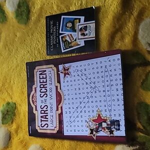 Classic Movie Posters Stickers and Stars of the Screen Wordsearch